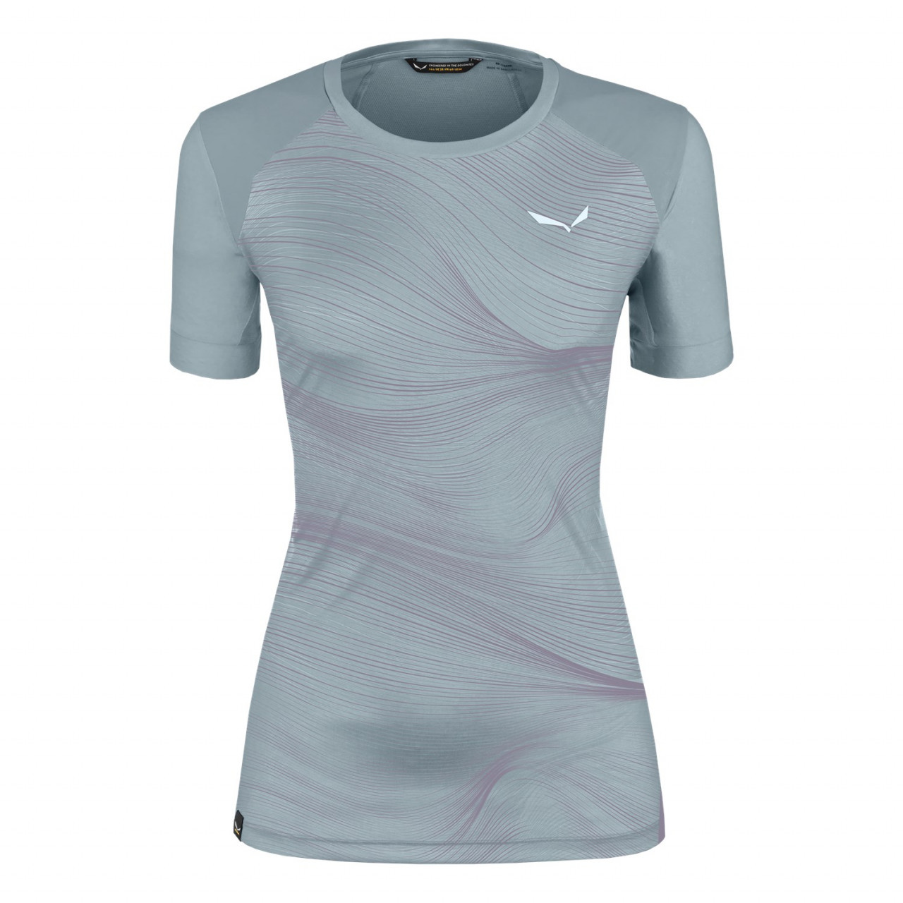 Salewa Women's Seceda Dry T-Shirts Grey NIC-658491